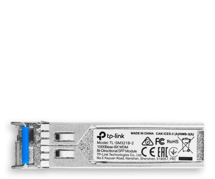 Moduł SFP TP-Link TL-SM321B-2 Single-Mode 1.25Gb/s 1xLC (do TL-SM321A-2)